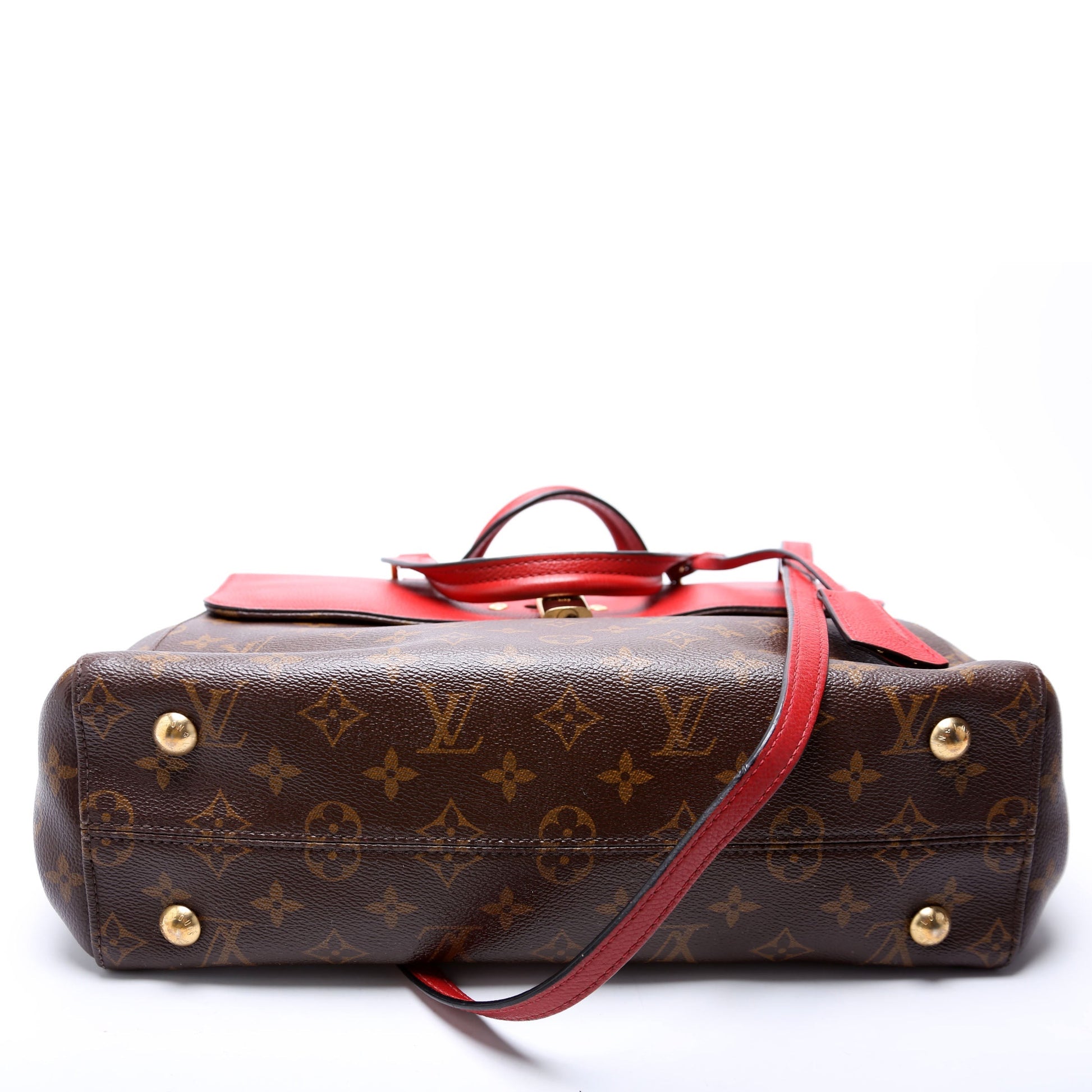 Louis Vuitton Venus Satchel Monogram Red