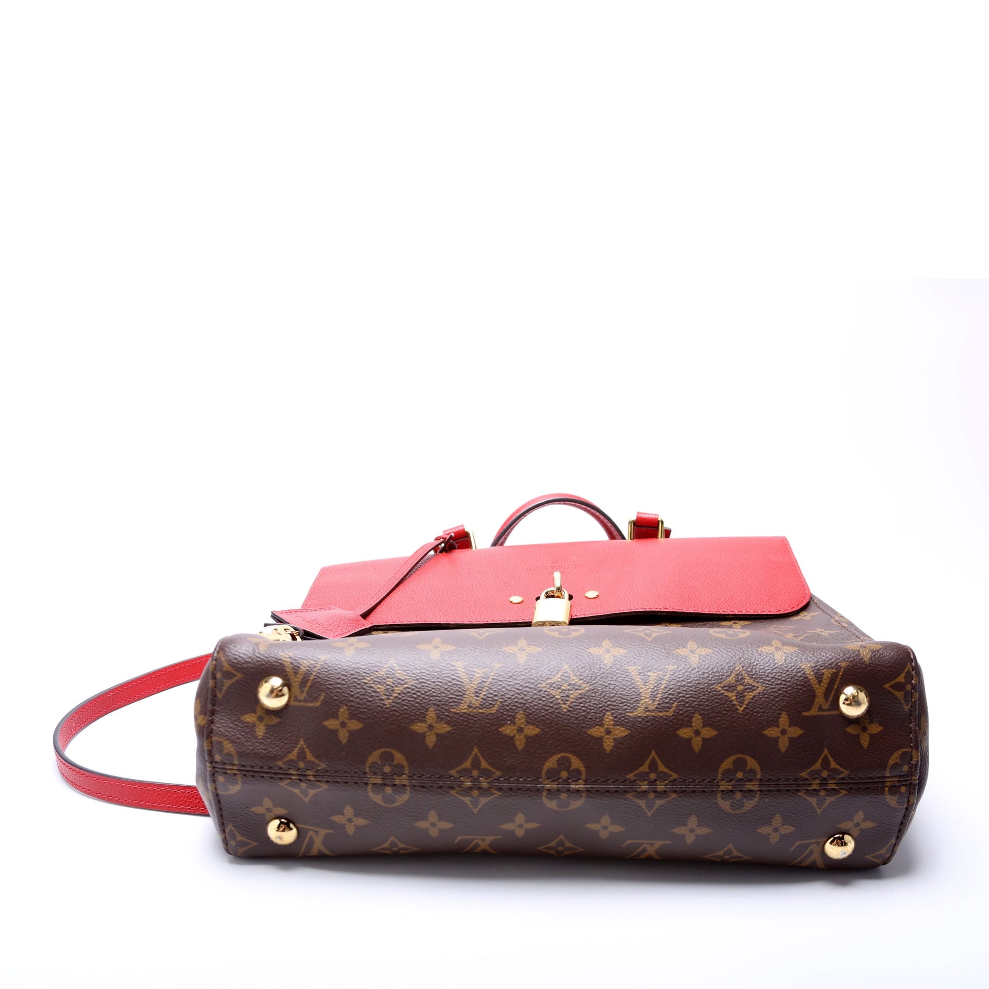 Louis Vuitton Venus Satchel Monogram Red