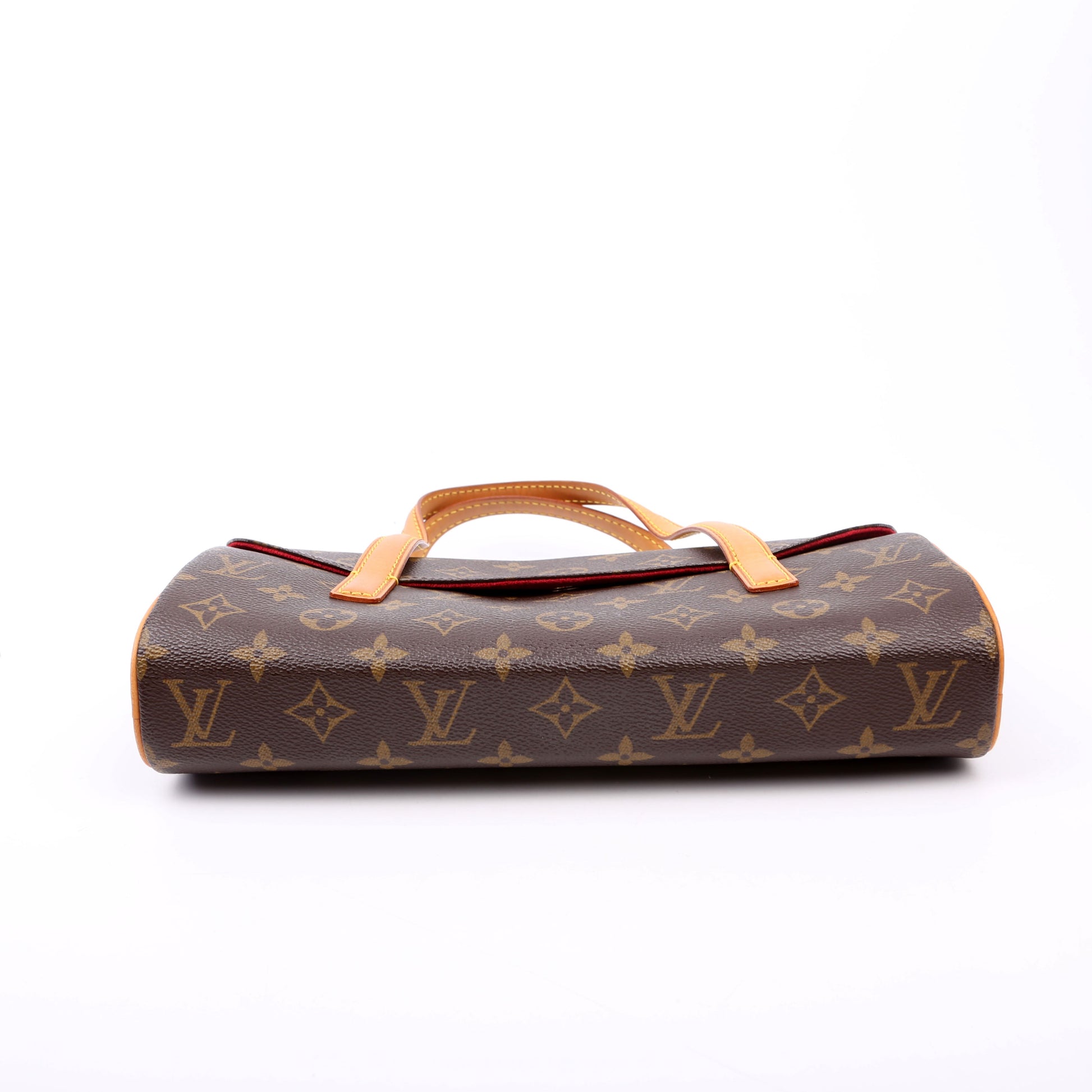 Louis Vuitton Sonatine Bag Monogram Red