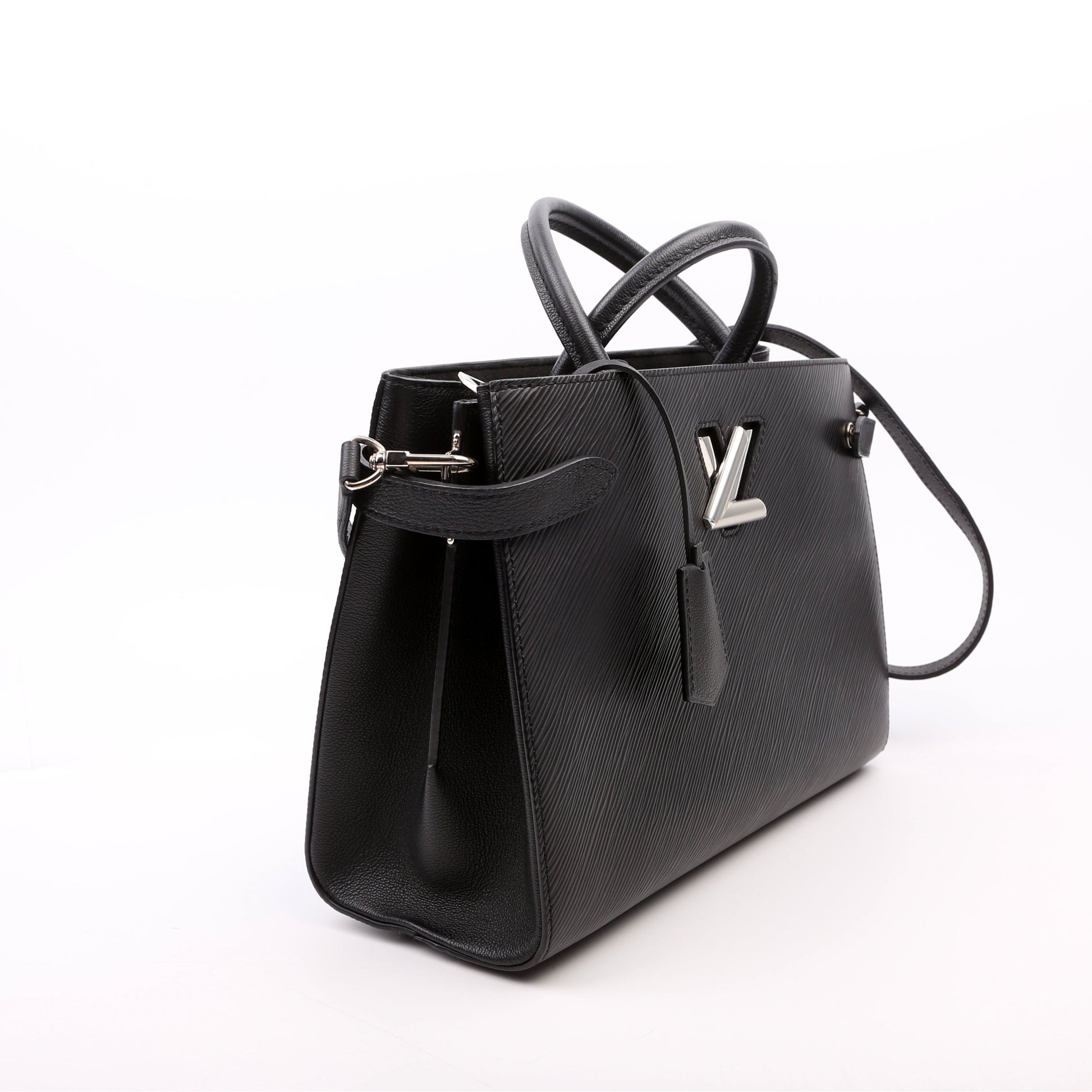 Louis Vuitton Twist Tote Epi Black