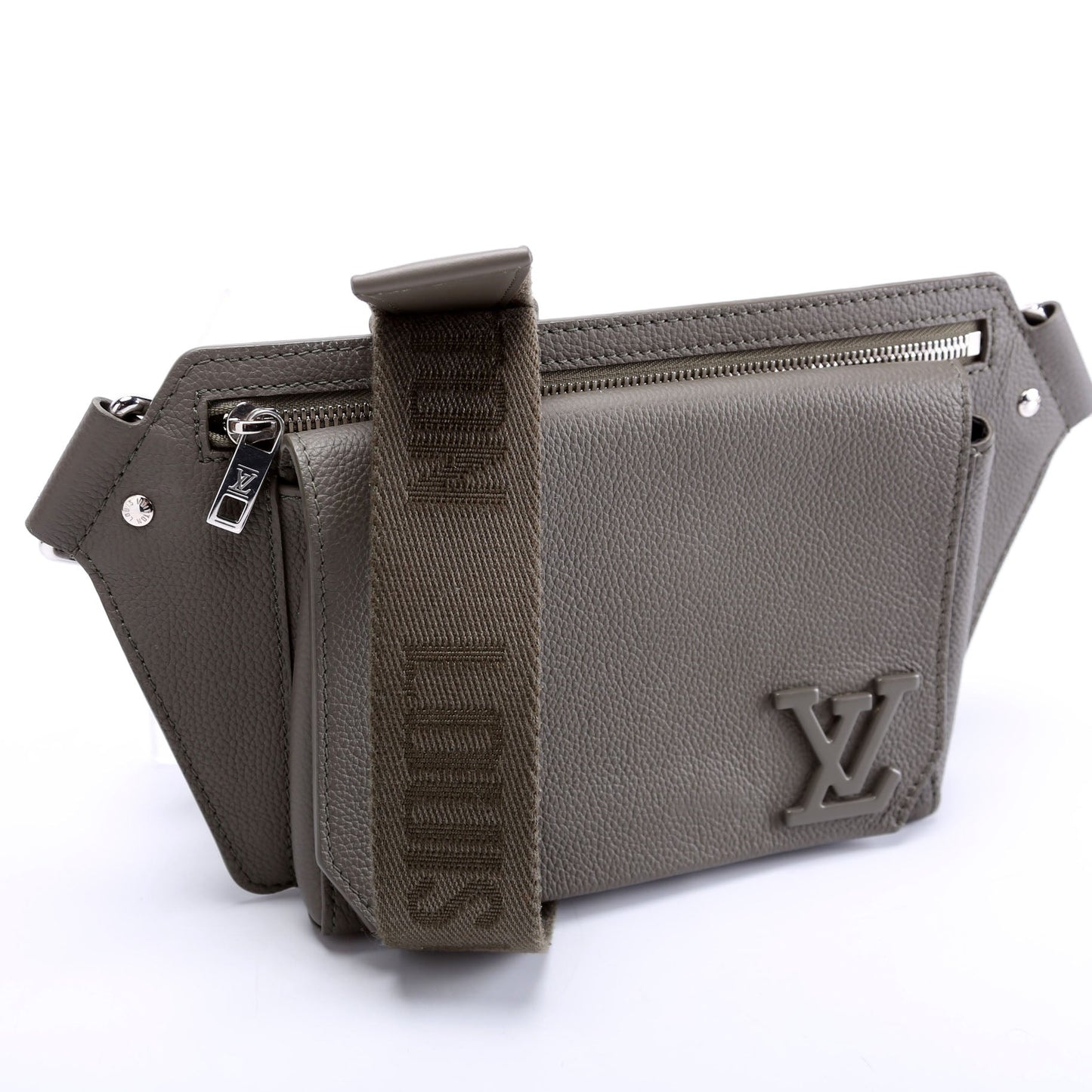 Louis Vuitton Takeoff Sling Bag Arerogram Leather Grey