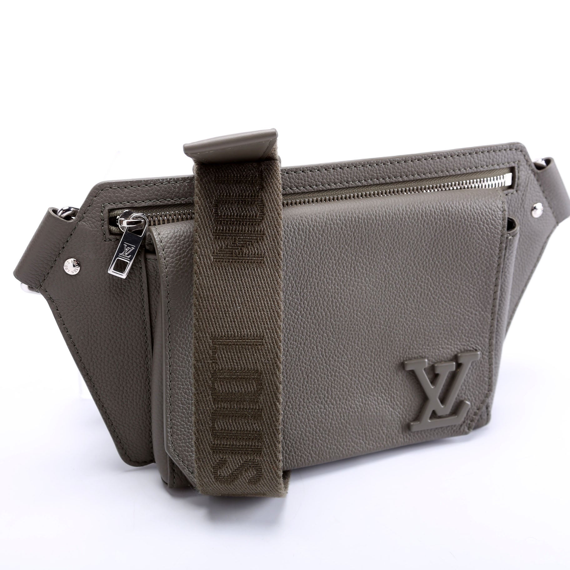 Louis Vuitton Takeoff Sling Bag Arerogram Leather Grey