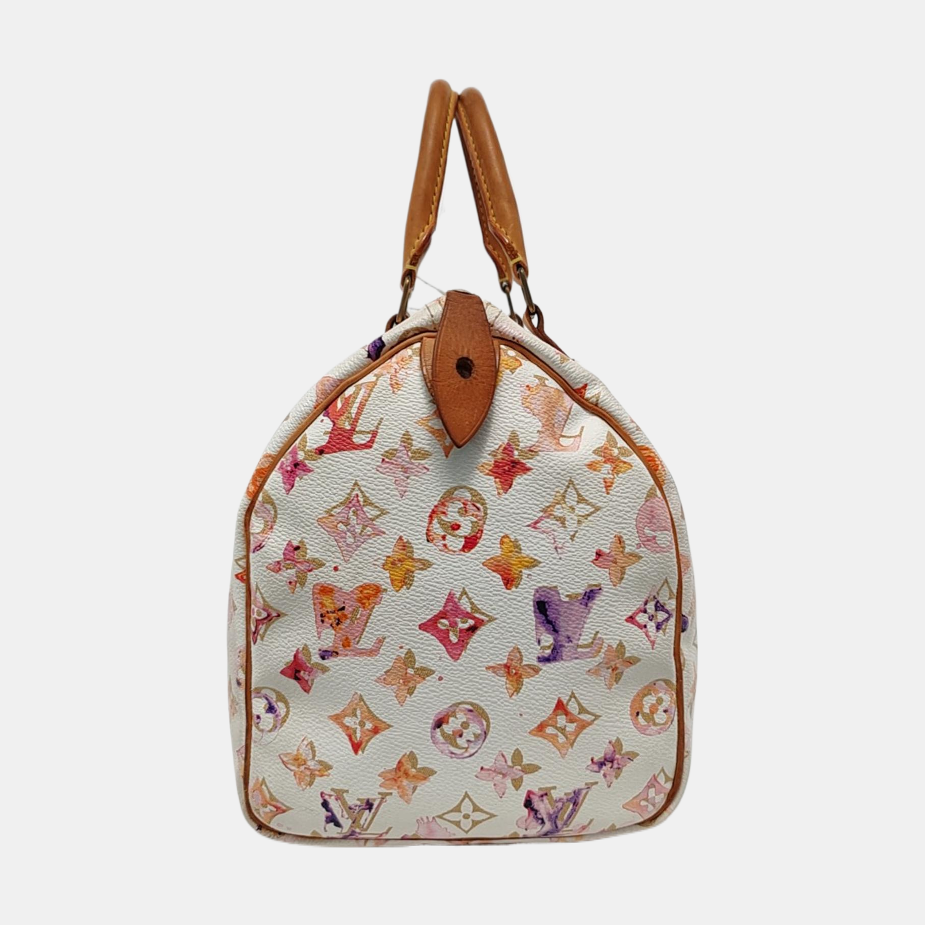 Louis Vuitton Monogram Watercolor Pink Handbag Richard Prince 2008