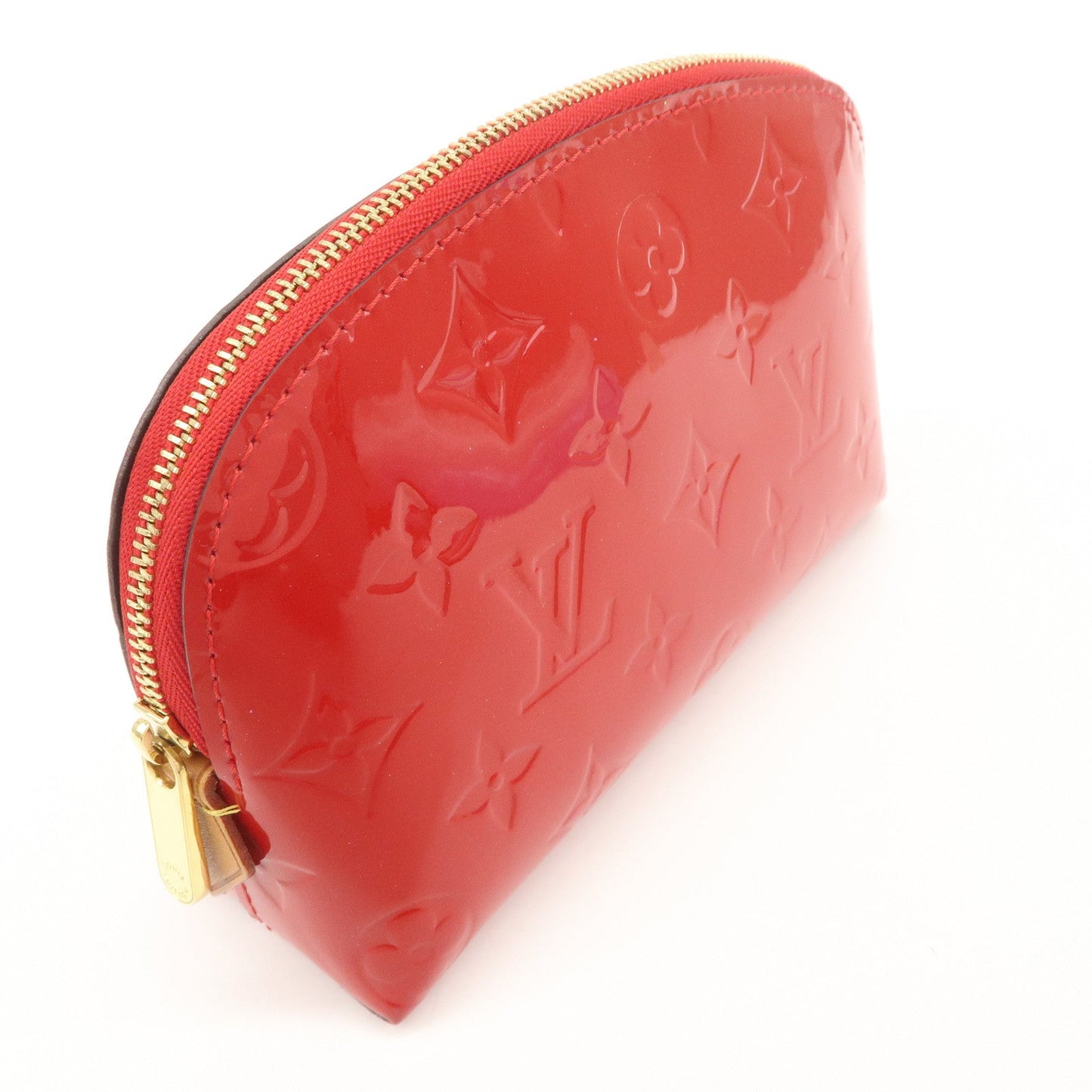 Louis Vuitton Monogram Vernis Leather Pochette Cosmetic PM M91496
