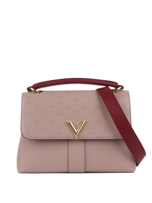 Louis Vuitton Taupe Red Very One Handle Bag
