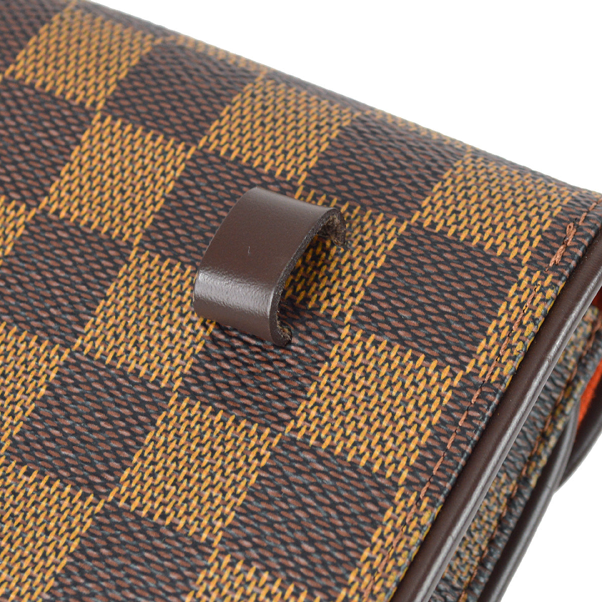 Louis Vuitton 2000s Damier Pochette Florentine #XS N51856