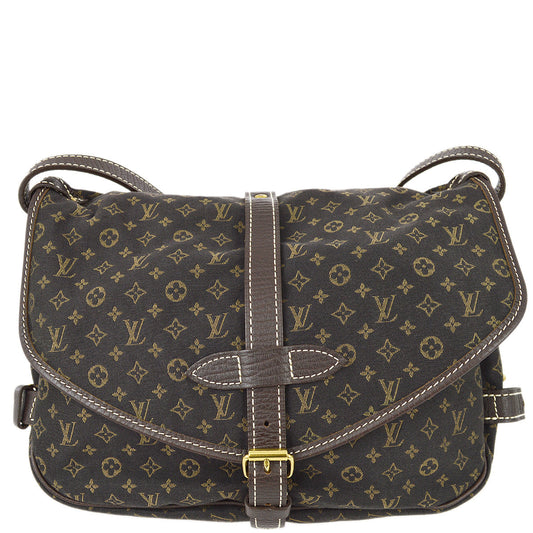 Louis Vuitton 2007 Monogram Mini Lin Saumur 30 Shoulder Bag M95227
