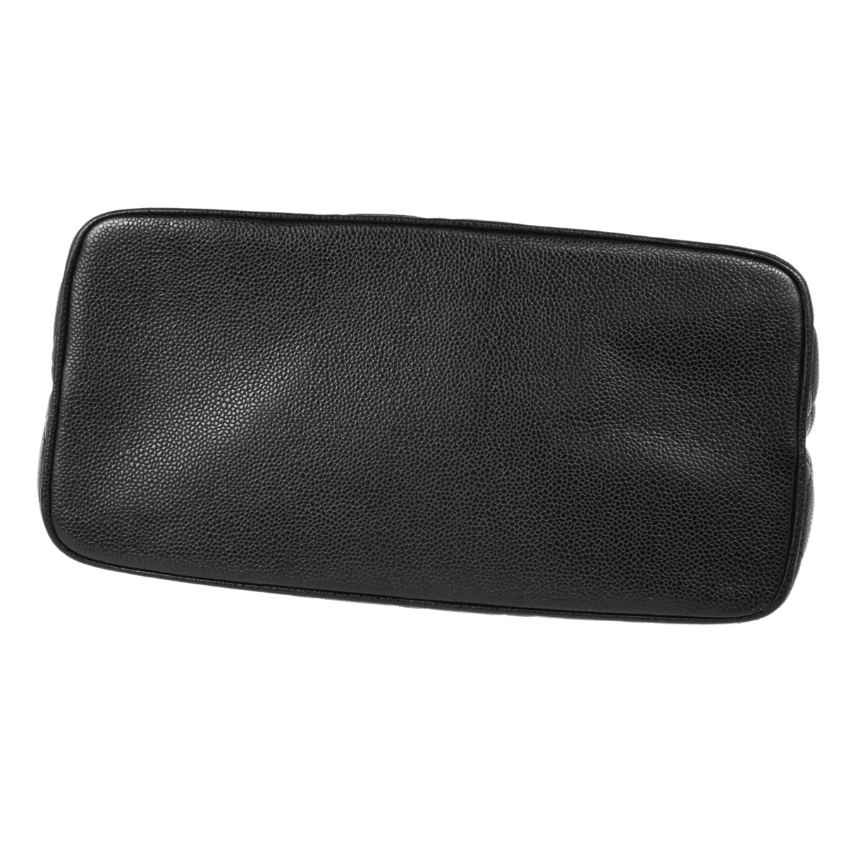 Chanel Black Caviar Medallion Tote Handbag