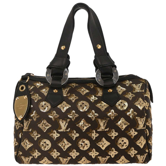 Louis Vuitton Gold Monogram Eclipse 30 Handbag M40244