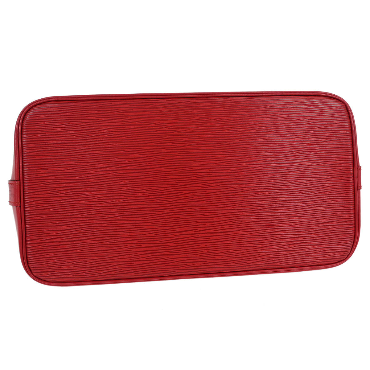 Louis Vuitton Red Epi Alma Handbag M52147