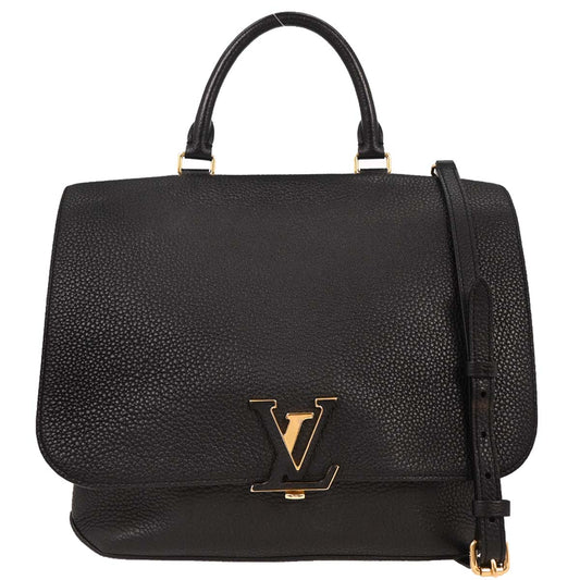 Louis Vuitton 2015 Black Taurillon Volta 2way Shoulder Handbag M50255