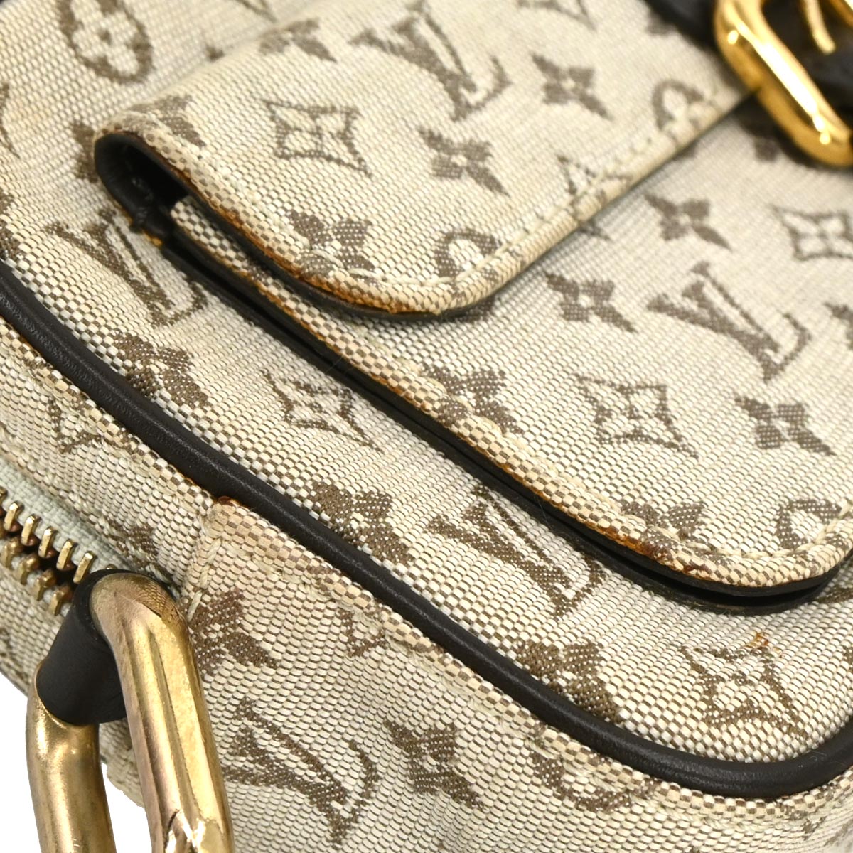Louis Vuitton Khaki Monogram Mini Juliette MM Shoulder Bag M92218