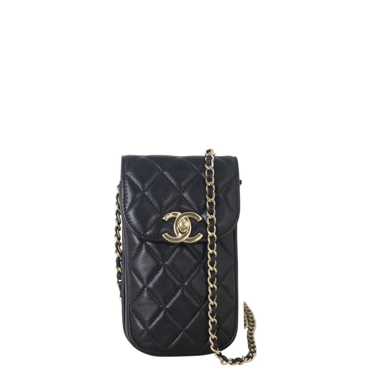 Chanel CC Phone Holder on Chain