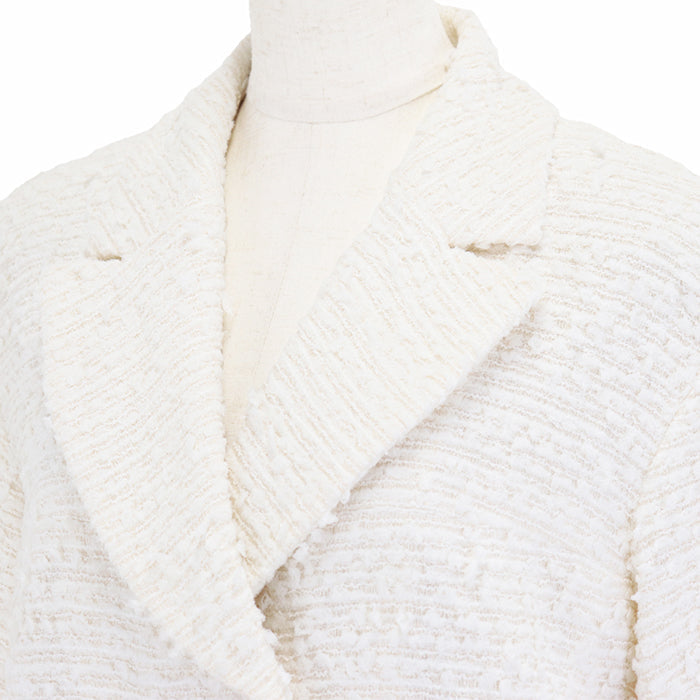 Chanel Tweed Double-Breasted Jacket Classic Flap Tote