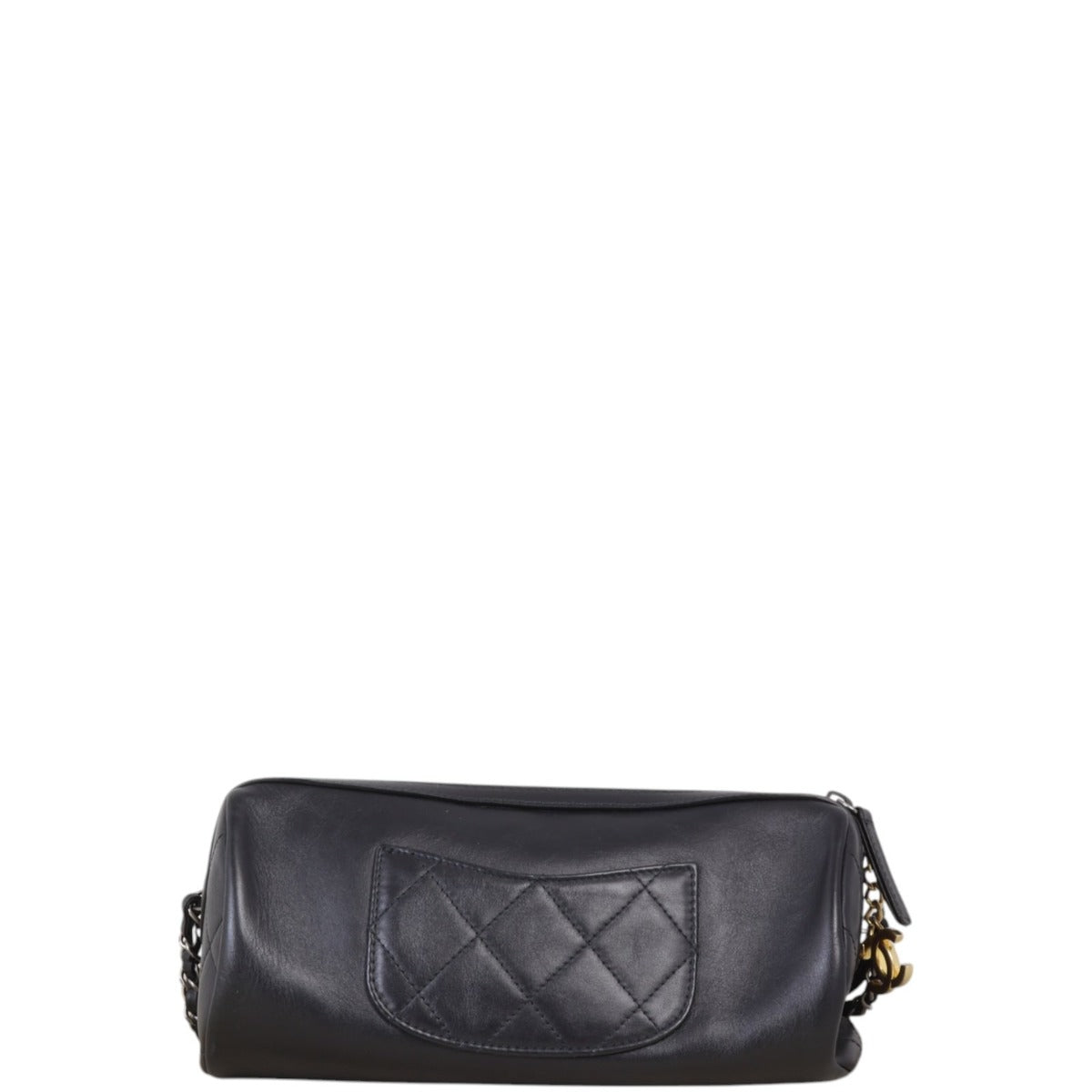Chanel Signature Written in Chain Bowling Bag