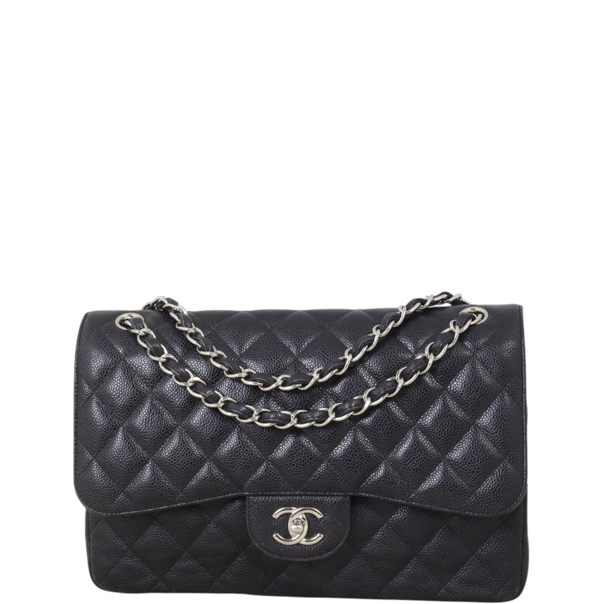 Chanel Classic Double Flap Jumbo Caviar