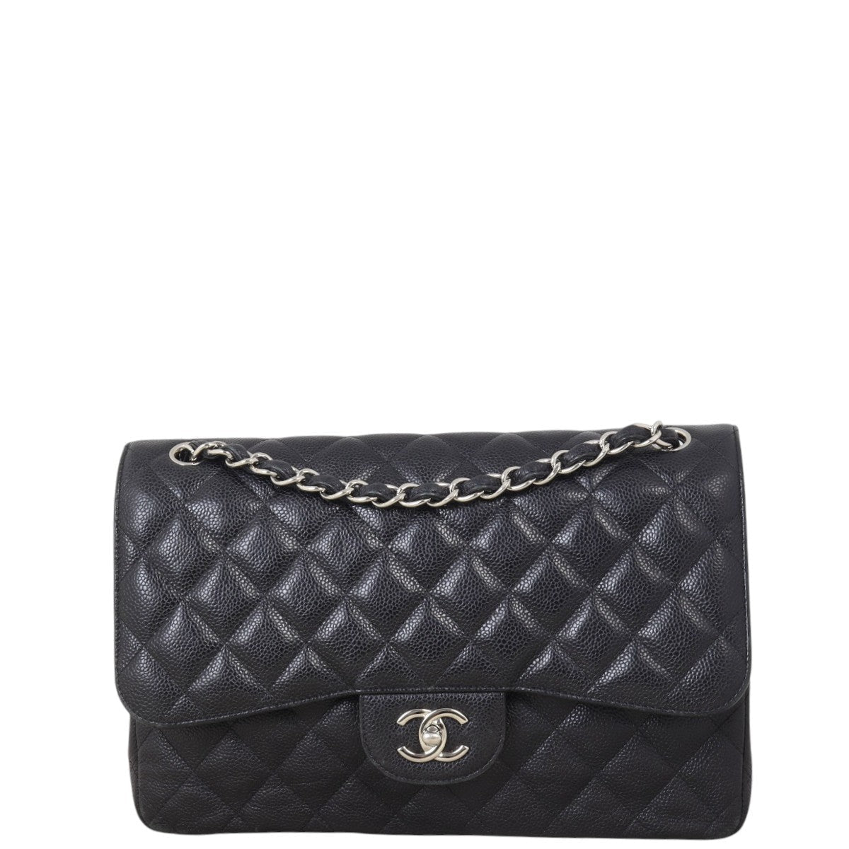 Chanel Classic Double Flap Jumbo Caviar