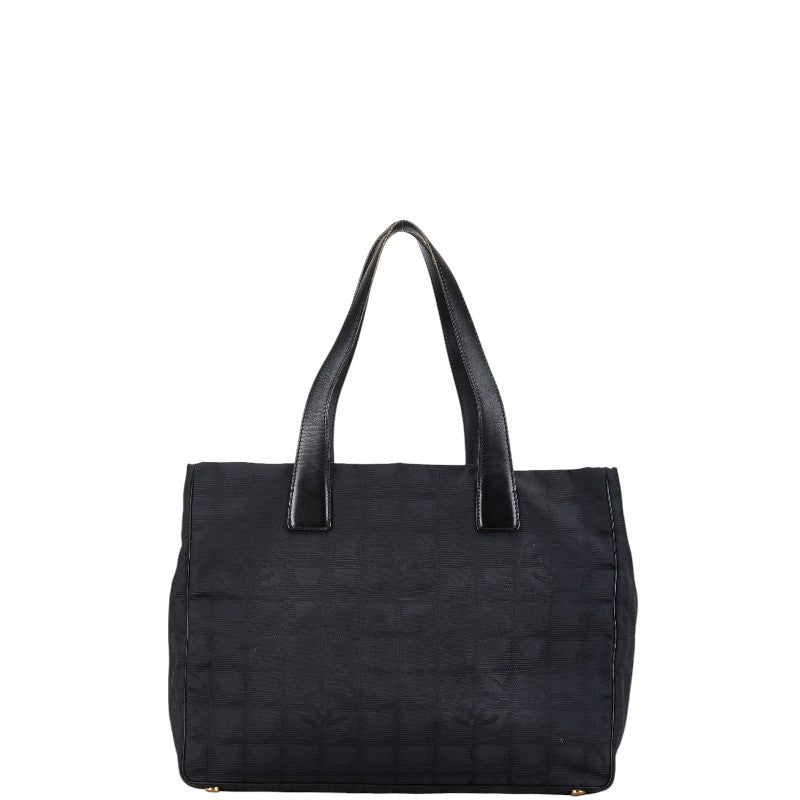Chanel New Travel Line Nylon Leather Tote Bag Classic Flap