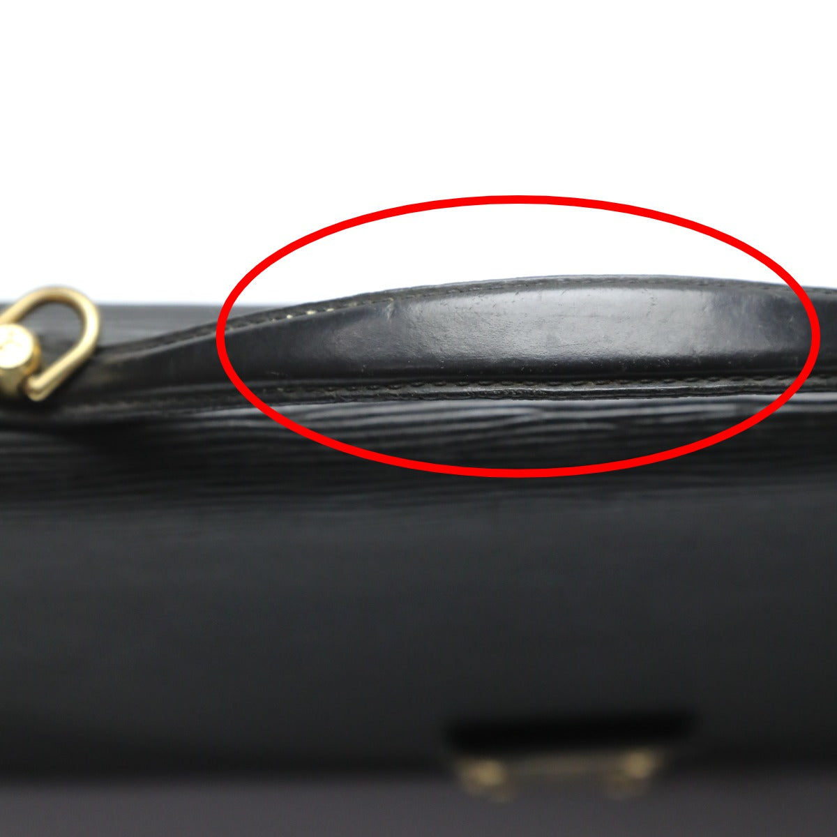 LOUIS VUITTON Business bag M54462 Epi Leather Noir Business bag Epi Porto de cuman bandouliere mens