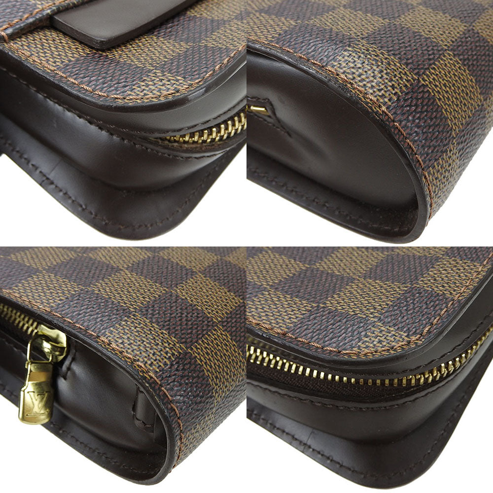 LOUIS VUITTON business bag N51993 Damier Brown Saint Louis mens