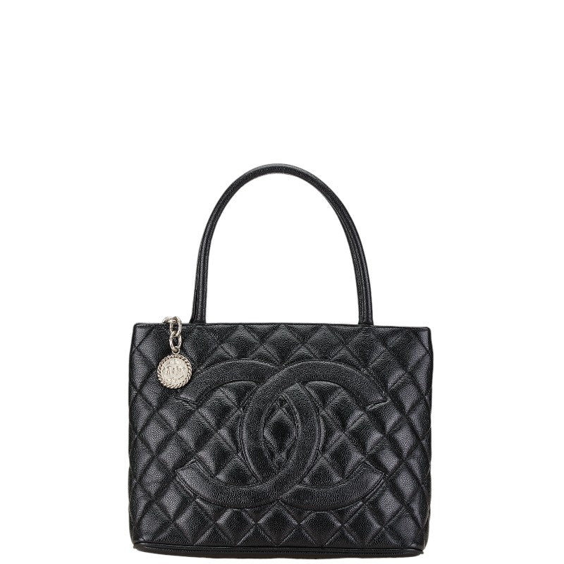 Chanel Matelasse Caviarskin 2way Tote Bag Classic Flap