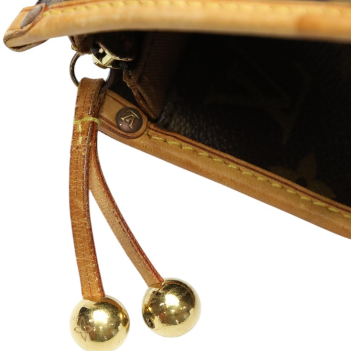 LOUIS VUITTON Handbag M40009 Monogram canvas Brown Handbag Monogram Popan cool Women
