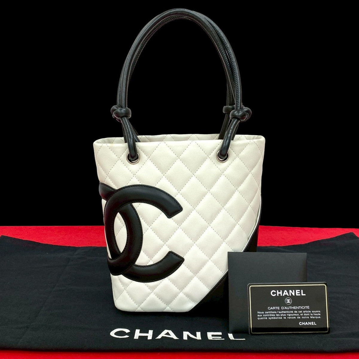 Chanel Cambon Line Small Leather Handbag