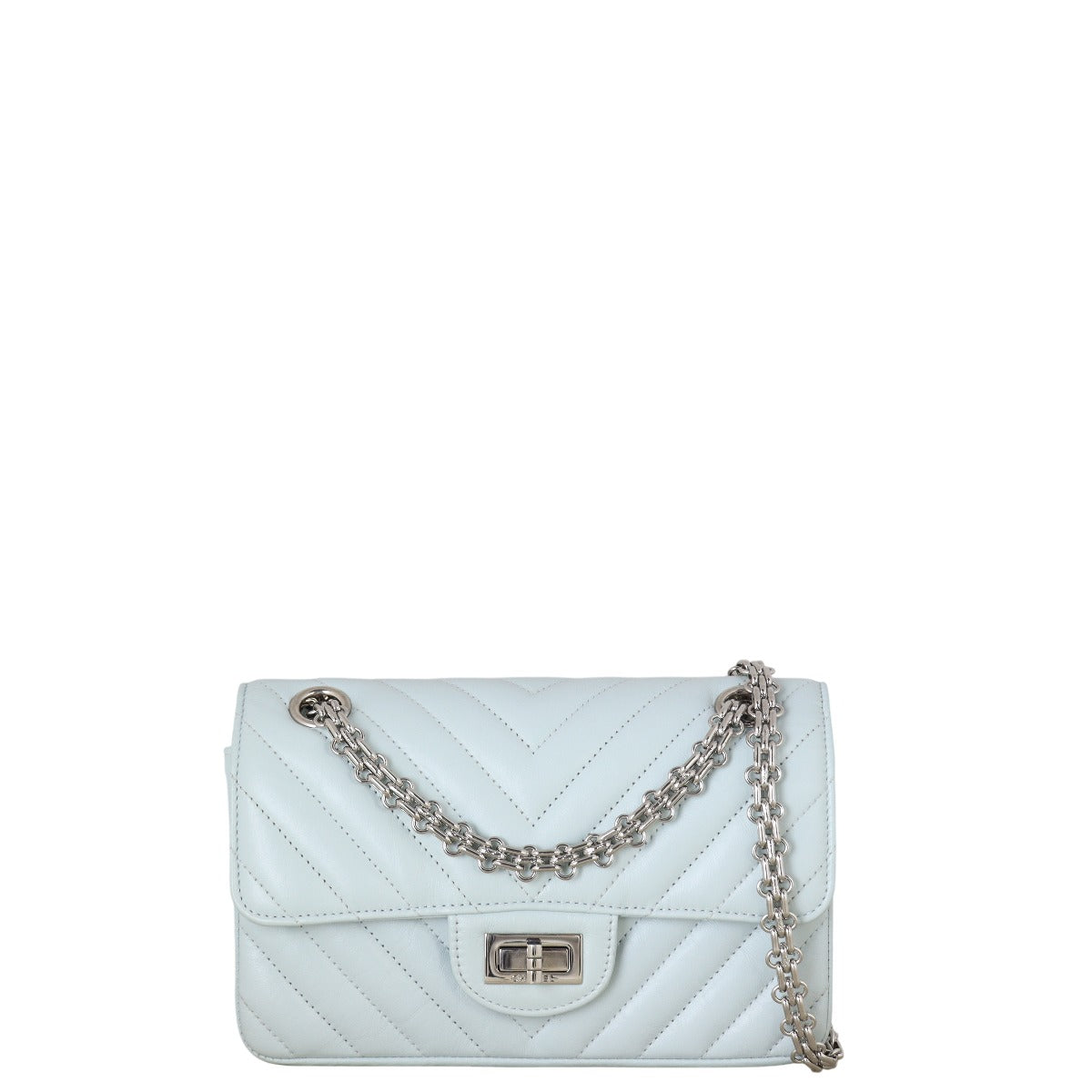 Chanel 2.55 Reissue 224 Single Flap Bag Chevron