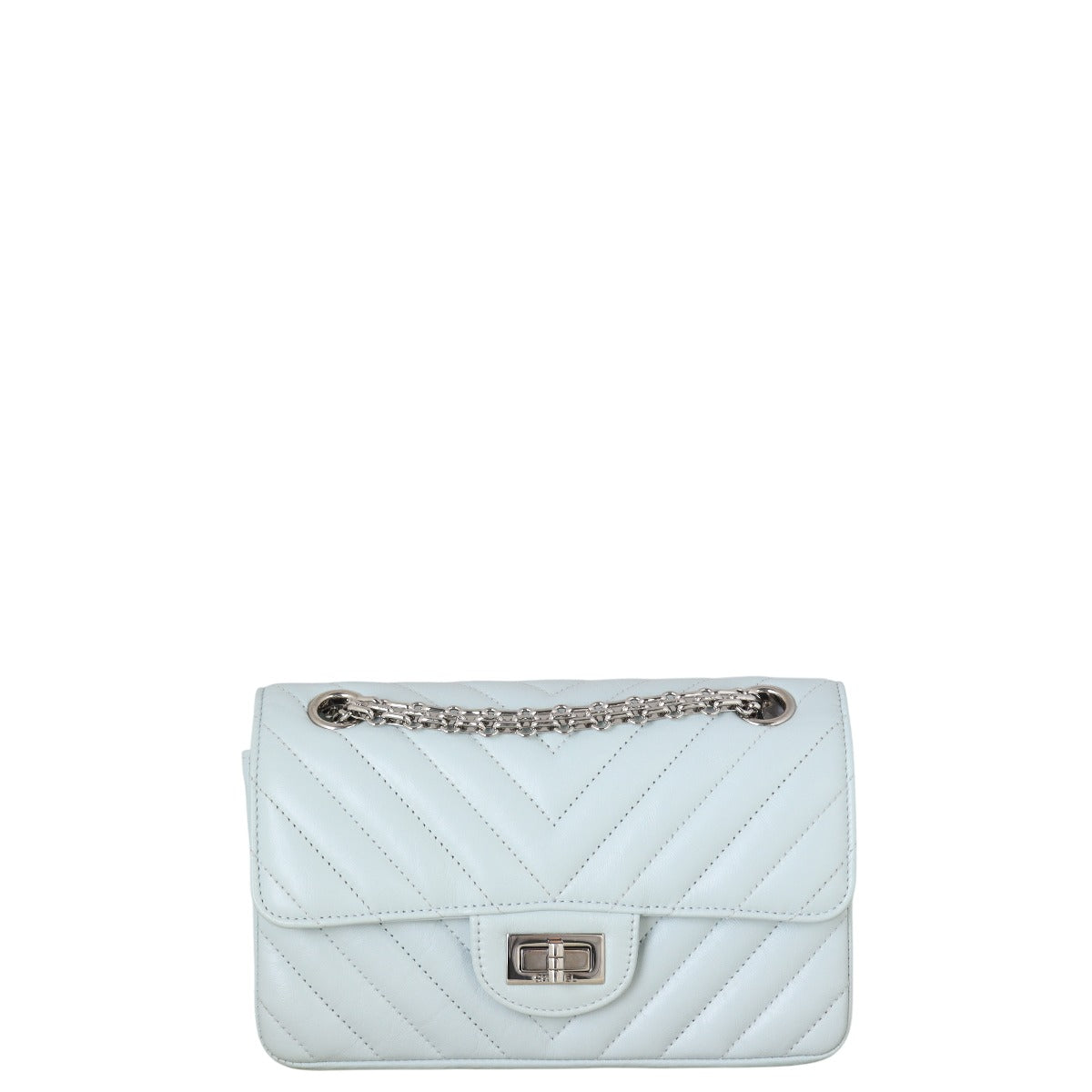 Chanel 2.55 Reissue 224 Single Flap Bag Chevron