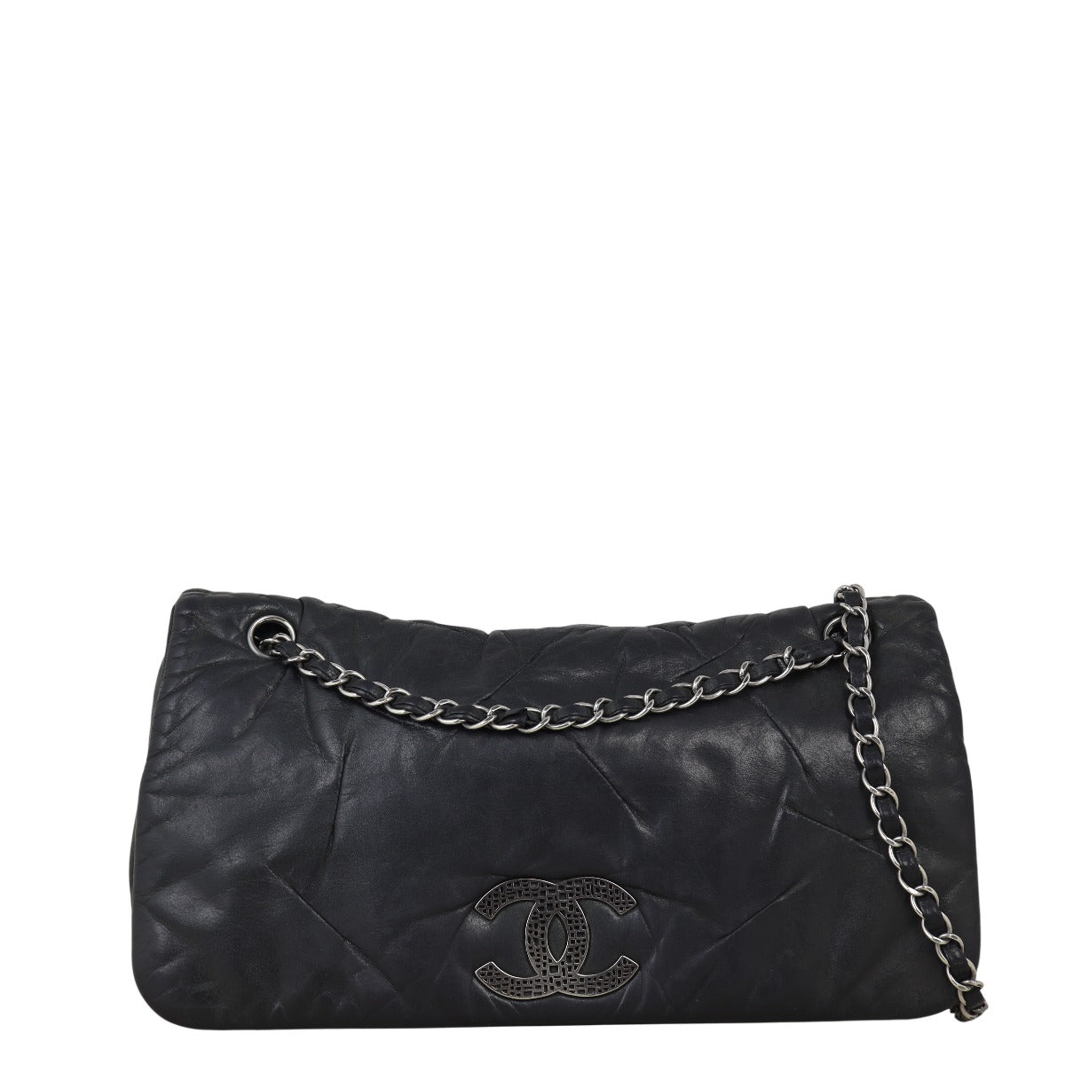 Chanel CC Glint Shoulder Flap Bag Iridescent
