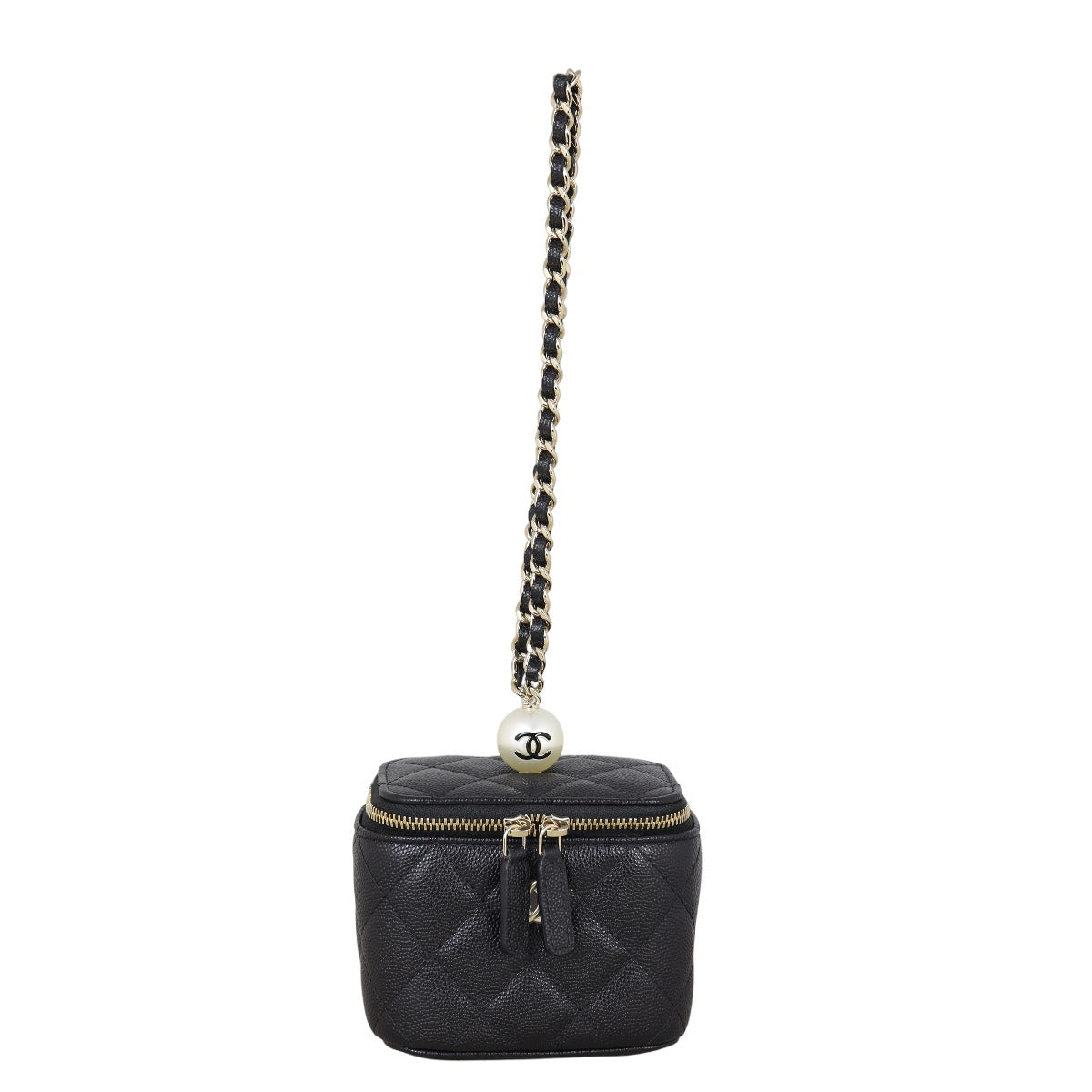Chanel Pearl on Top Vanity Case Chain Bag Mini