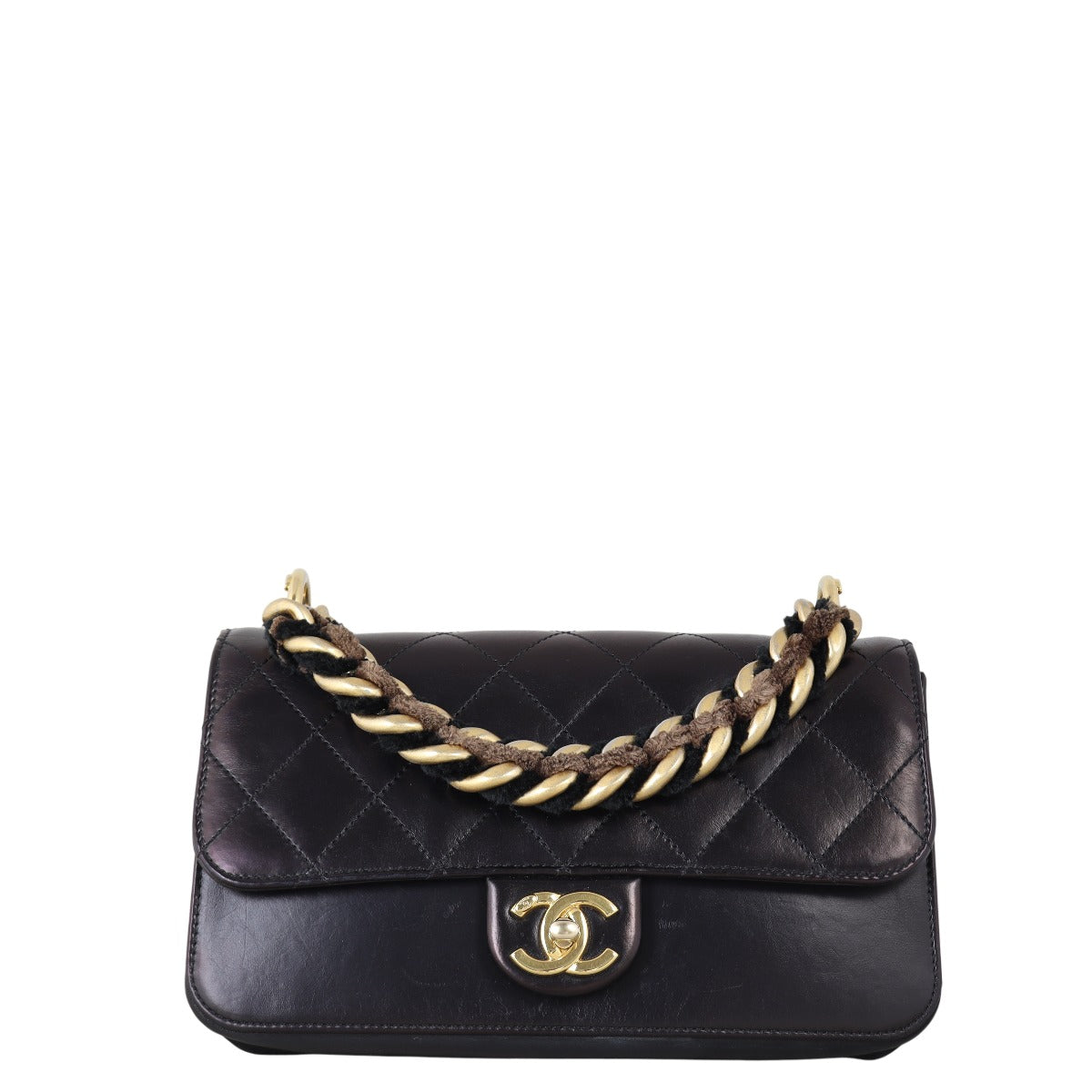 Chanel Paris-Cosmopolite Straight-Lined Flap Bag Small