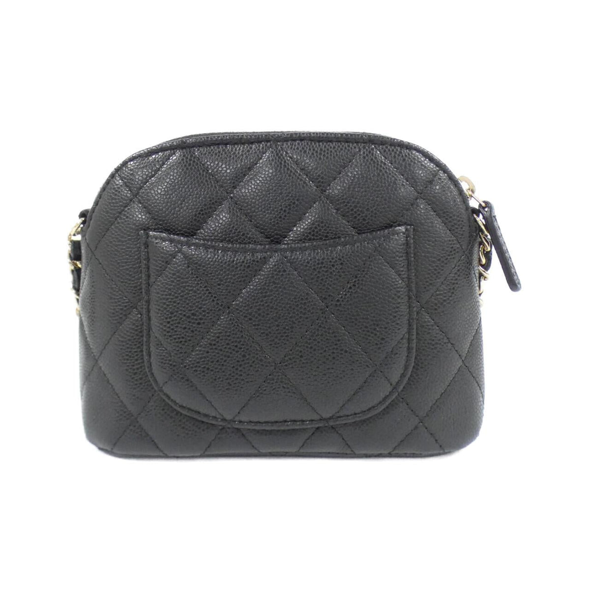 Chanel Timeless Classic Line Caviar Skin Chain Clutch