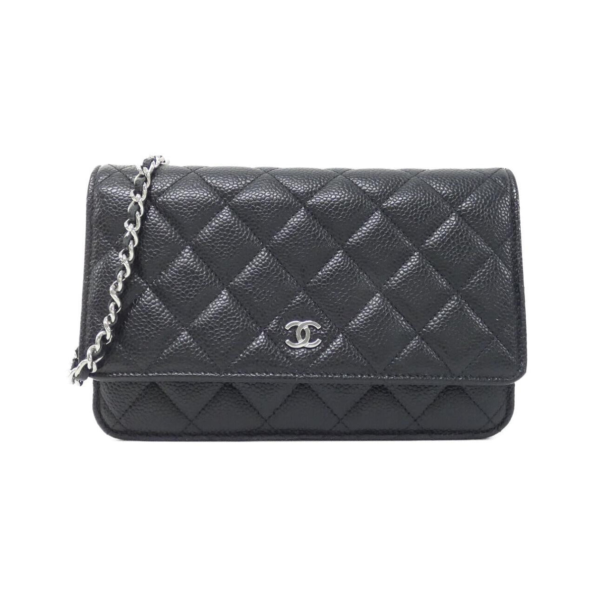 Chanel Timeless Classic Caviar Skin Wallet on Chain Crossbody