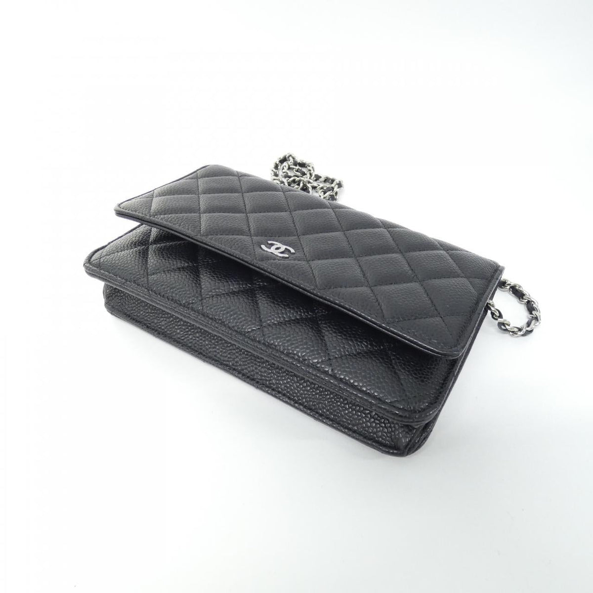 Chanel Timeless Classic Caviar Skin Wallet on Chain Crossbody