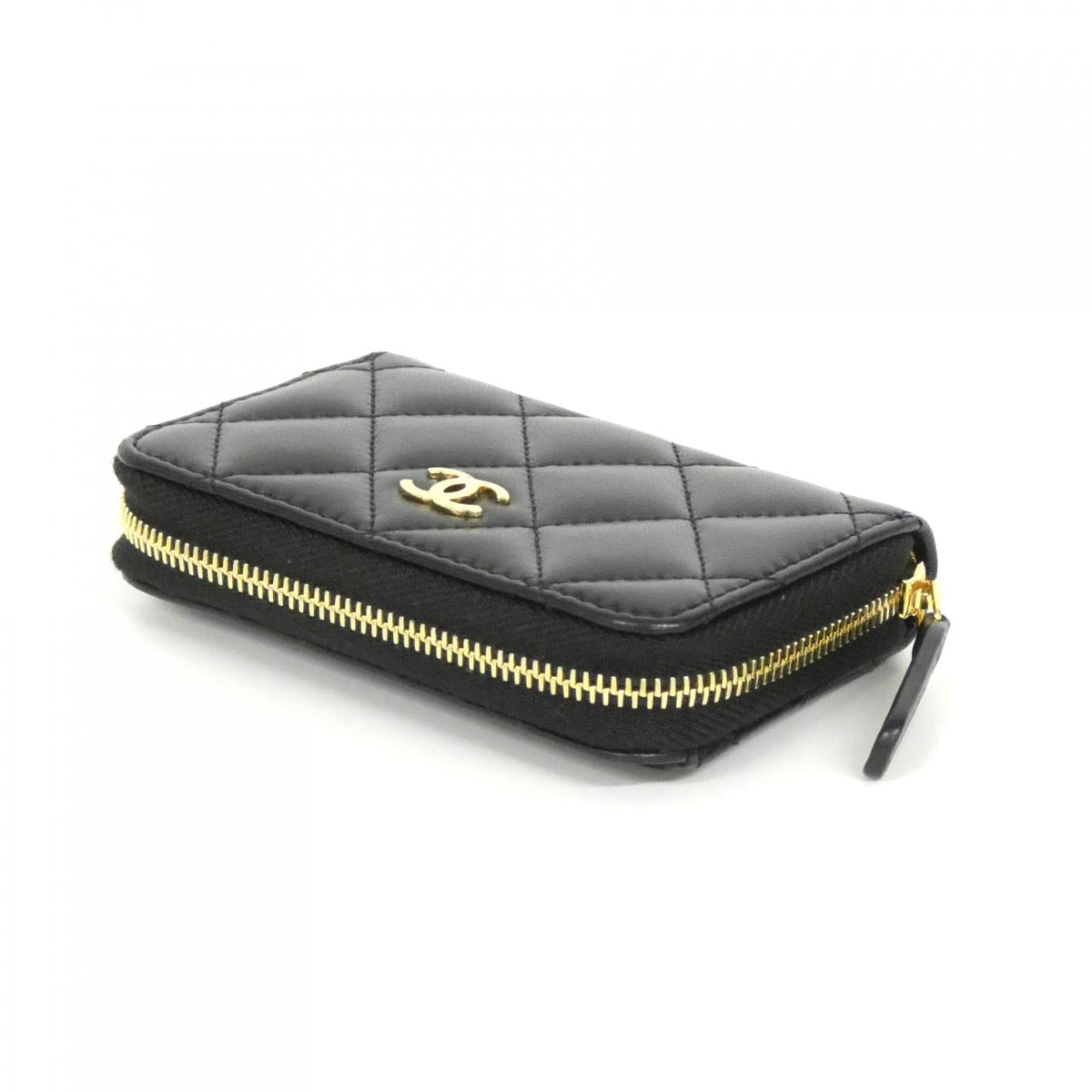 Chanel Timeless Classic Line Lambskin Coin Case Handbag