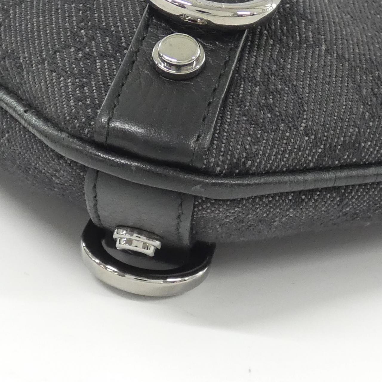 Gucci 268642 GG Denim Shoulder Bag