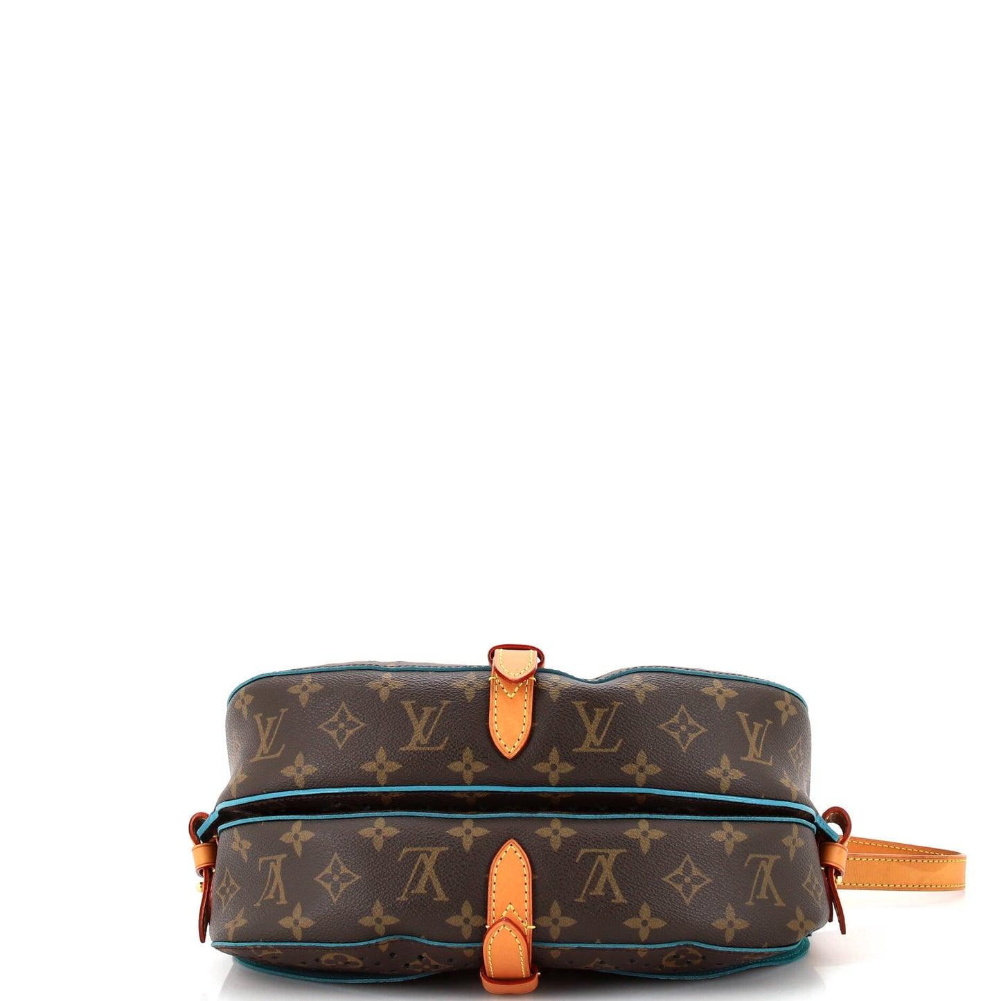 Louis Vuitton Flore Saumur Handbag Perforated Monogram Canvas