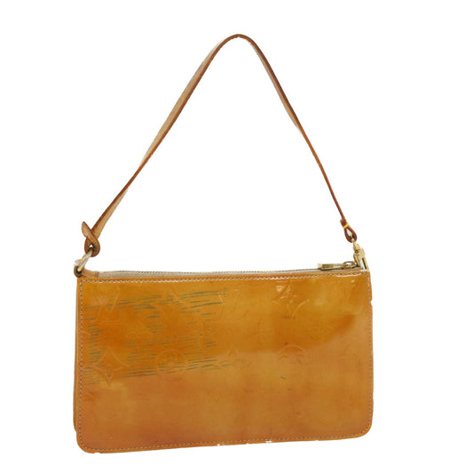LOUIS VUITTON Monogram Vernis Lexington Accessory Pouch Beige M91010 38448