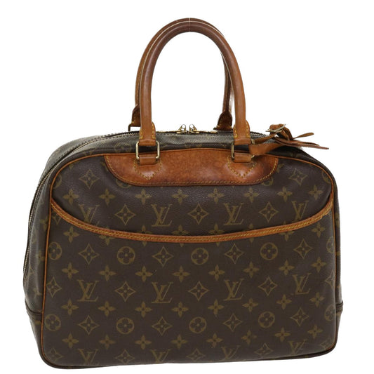 LOUIS VUITTON Monogram Deauville Hand Bag M47270 LV 39526