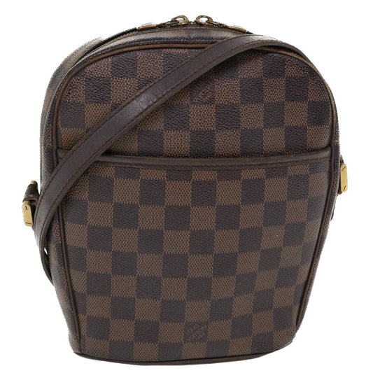 LOUIS VUITTON Damier Ebene Ipanema PM Shoulder Bag N51294 LV 39558
