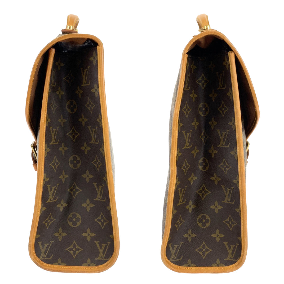 LOUIS VUITTON Business bag M51120 PVC Brown Business Bag 2way Crossbody Shoulder Bag Unisex Monogram Beverly MM mens