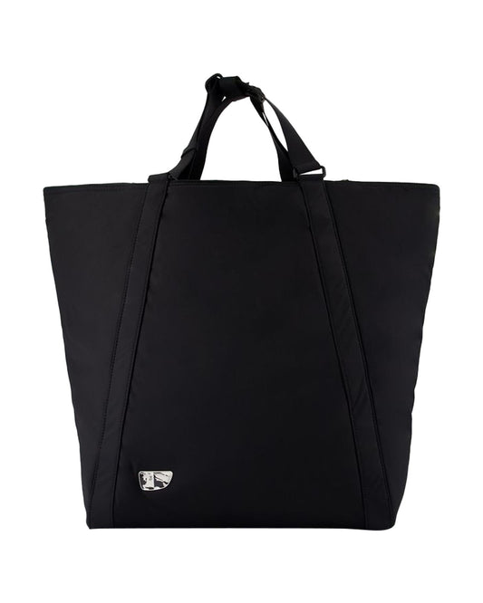 Burberry Tote Bag Quilted Design Women Black | Black Tote Bags