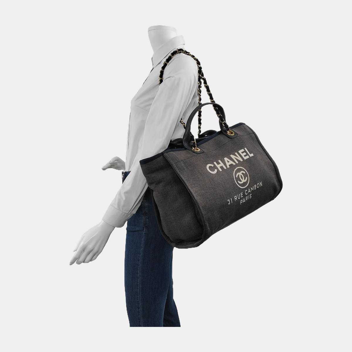 Chanel Deauville Tote Bag - Tiana Bags