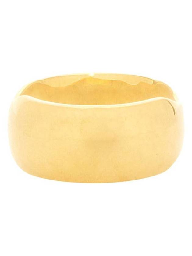 Luxury Balenciaga Trending 2025 engraved logo polished finish ring 765847TZ99G