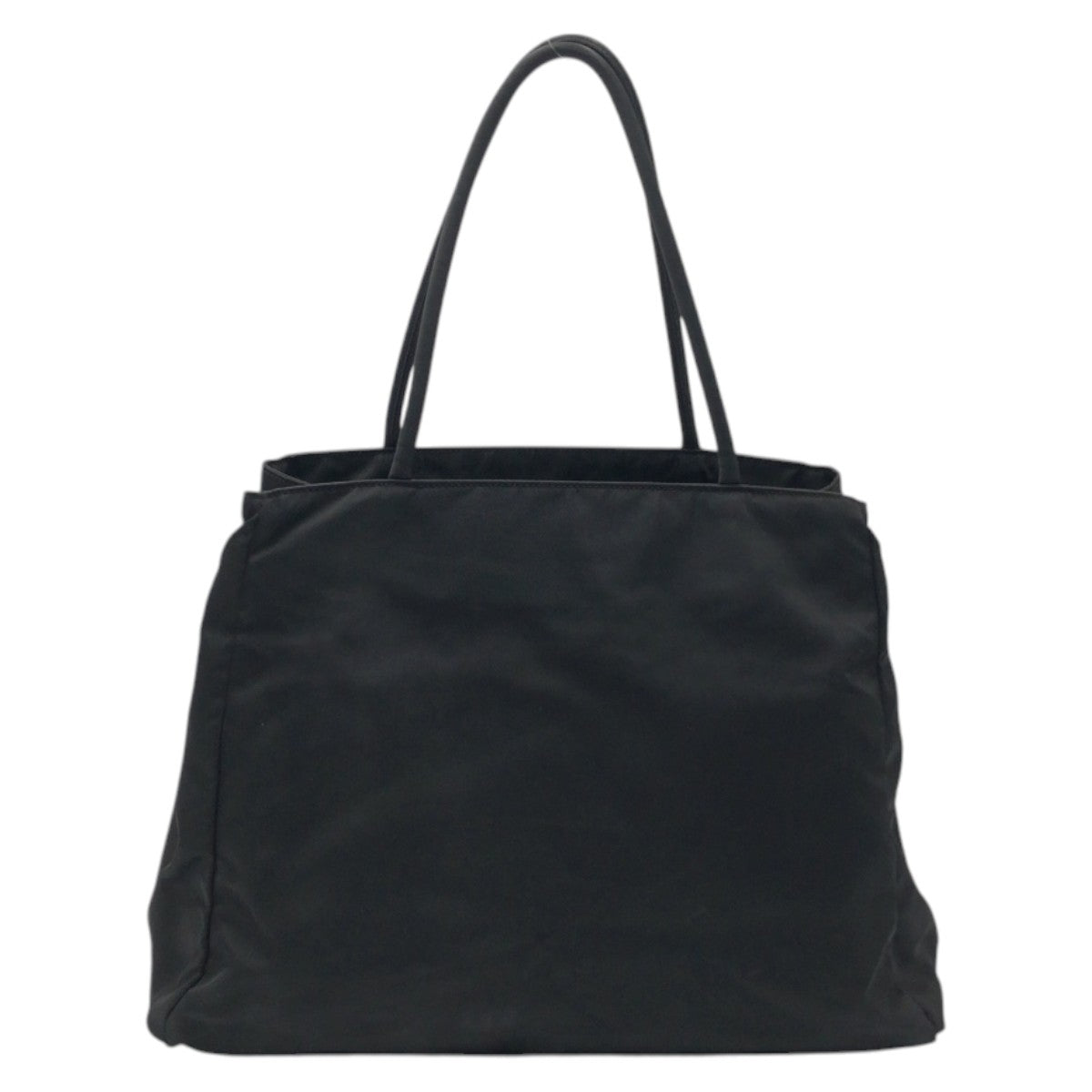 PRADA Tote Bag Nylon black Test Triangular logo - Style 2
