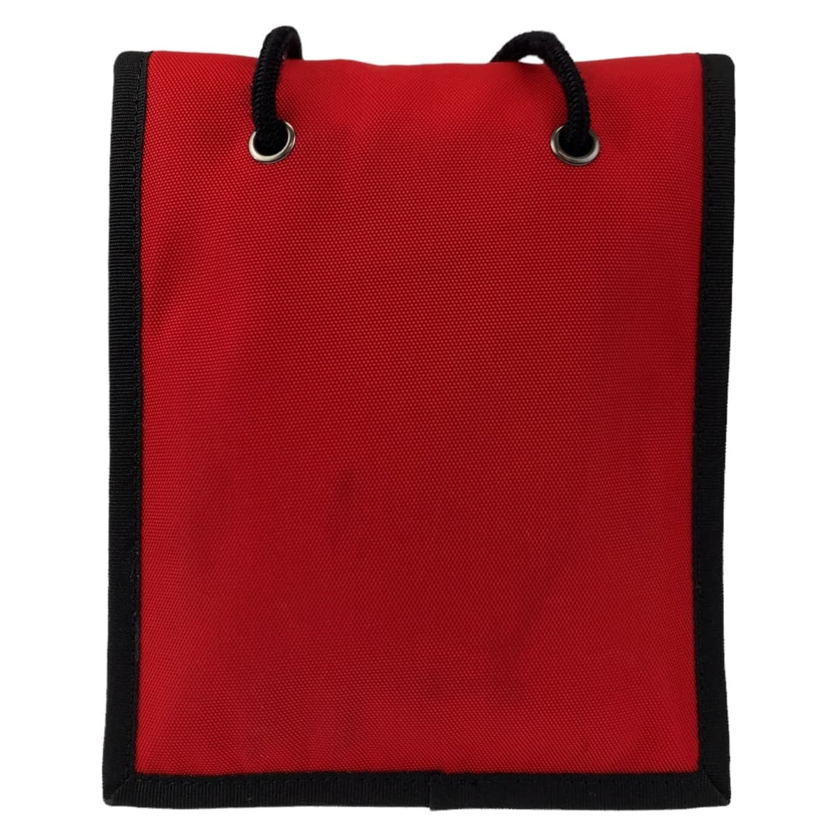 BALENCIAGA Shoulder Bag Nylon Red Silver Metal Shoulder Bag pochette Explorer BB logo mens
