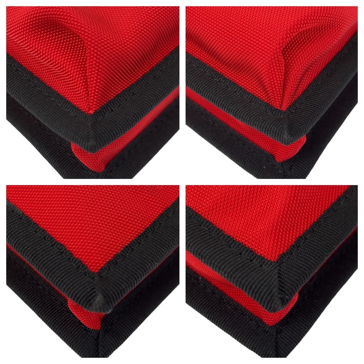 BALENCIAGA Shoulder Bag Nylon Red Silver Metal Shoulder Bag pochette Explorer BB logo mens