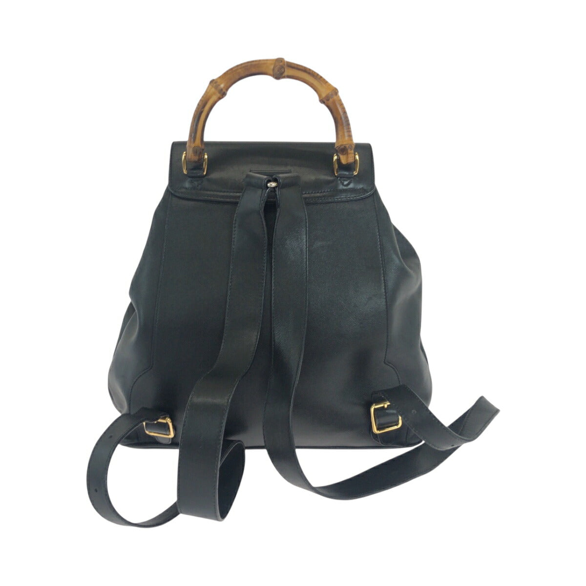 Gucci Bamboo Leather Backpack
