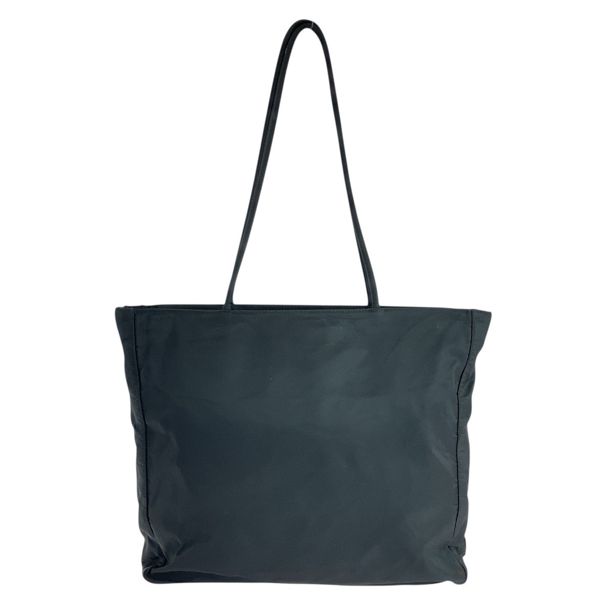 PRADA Shoulder Bag Nylon Black SilverMetal Test Triangle With logo Women - Style 3